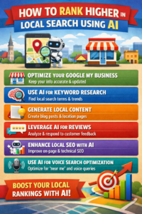 How To Rank Higher In Local Search Using AI